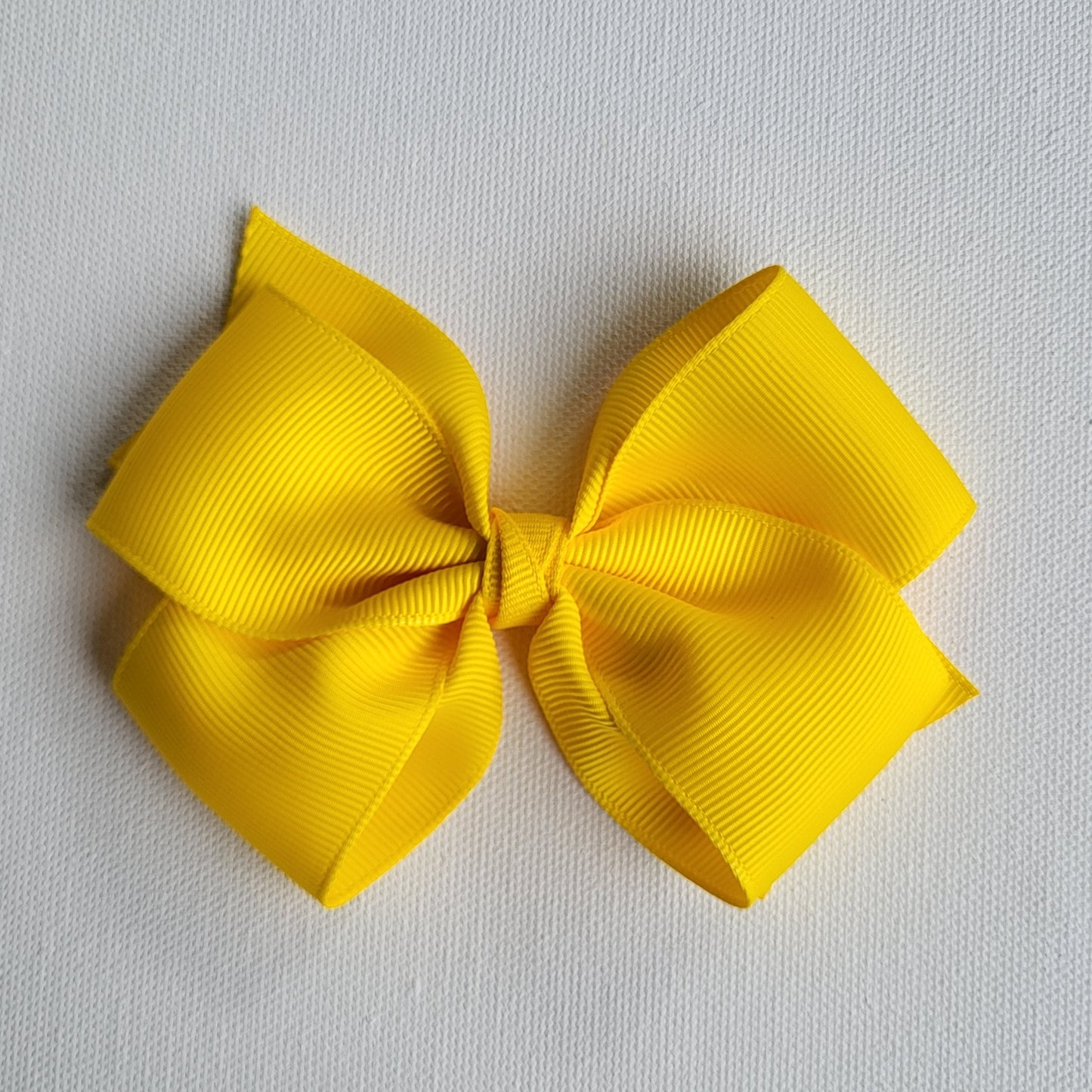 Yellow Hair Bow