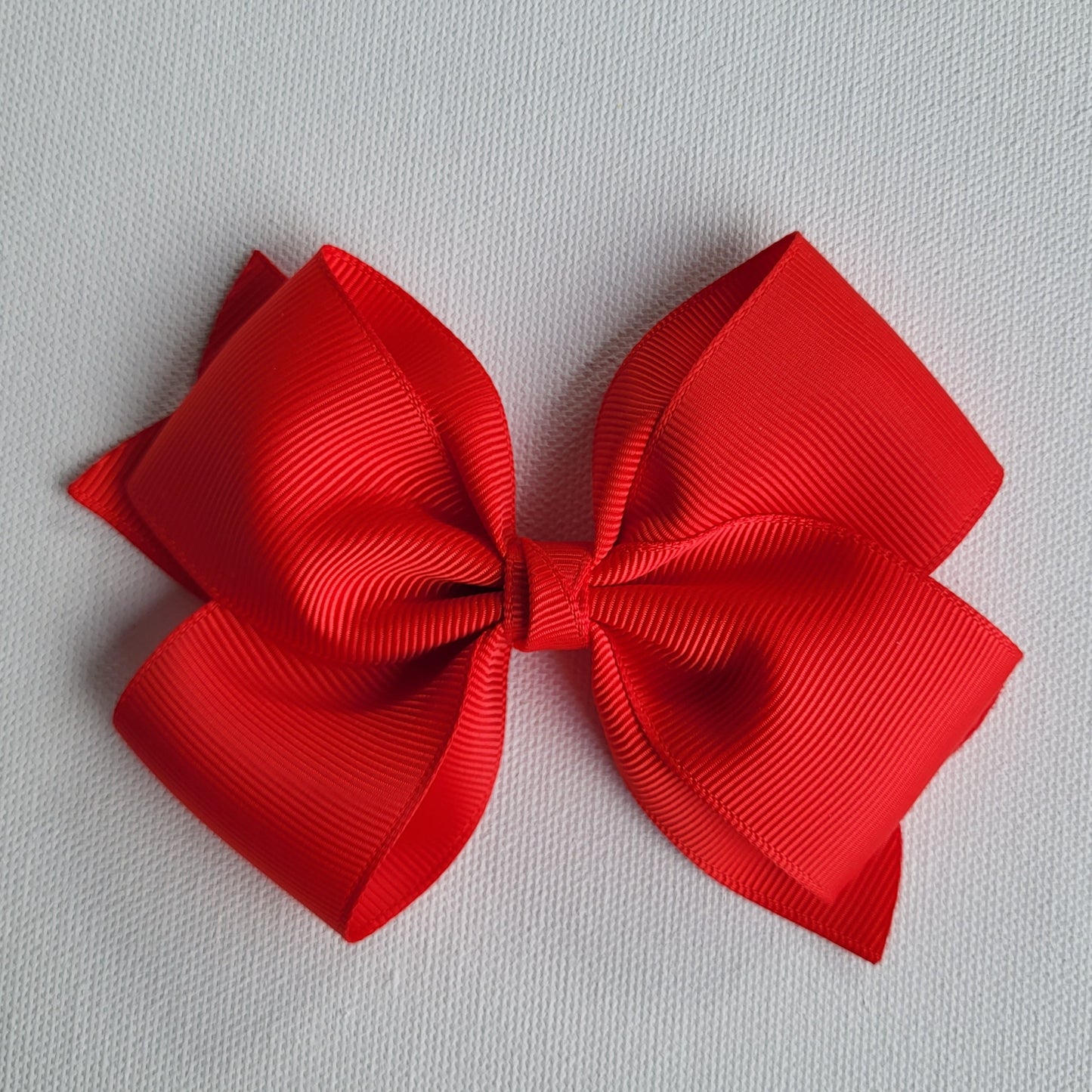 Poppy Red Hair Bow