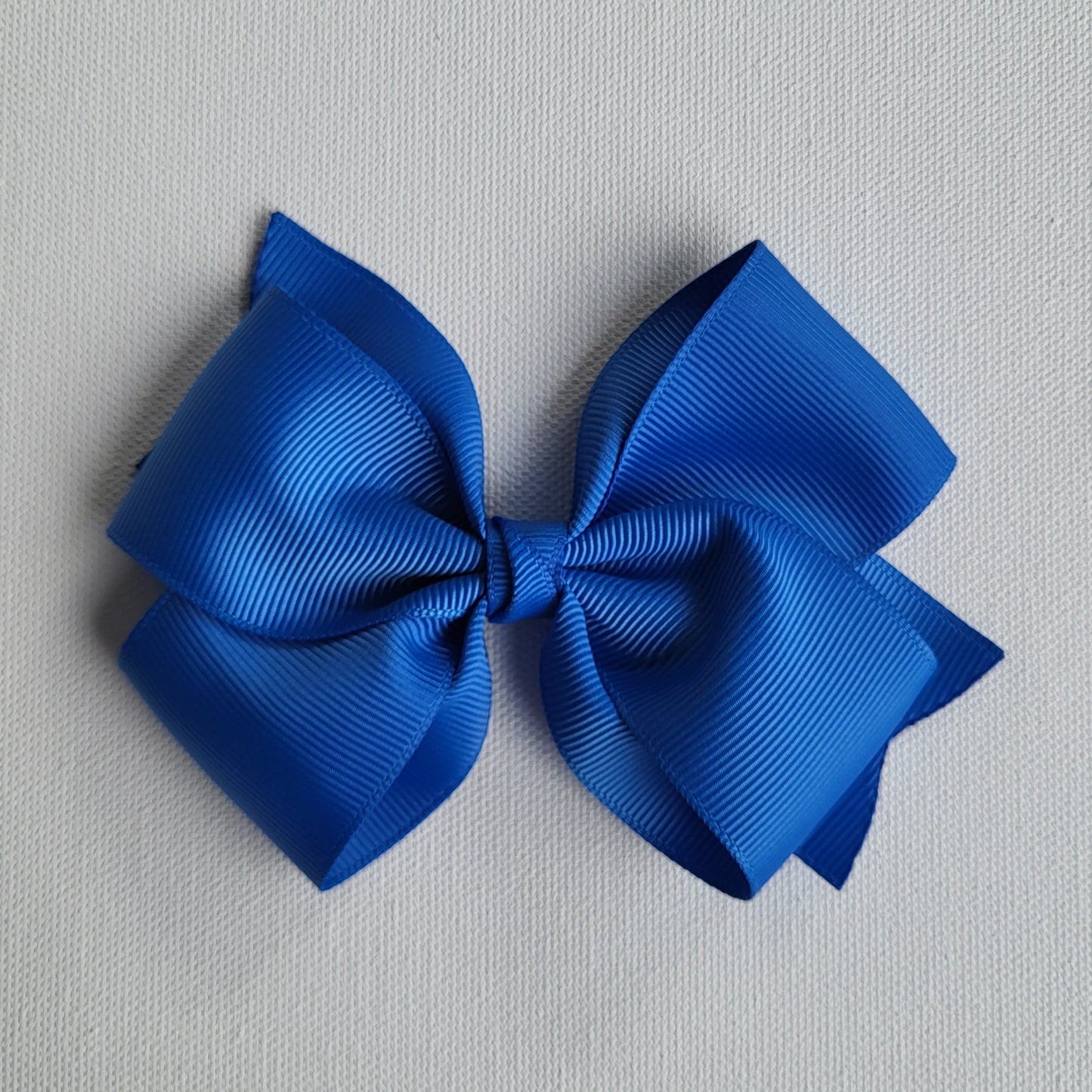 Classic Blue Hair Bow