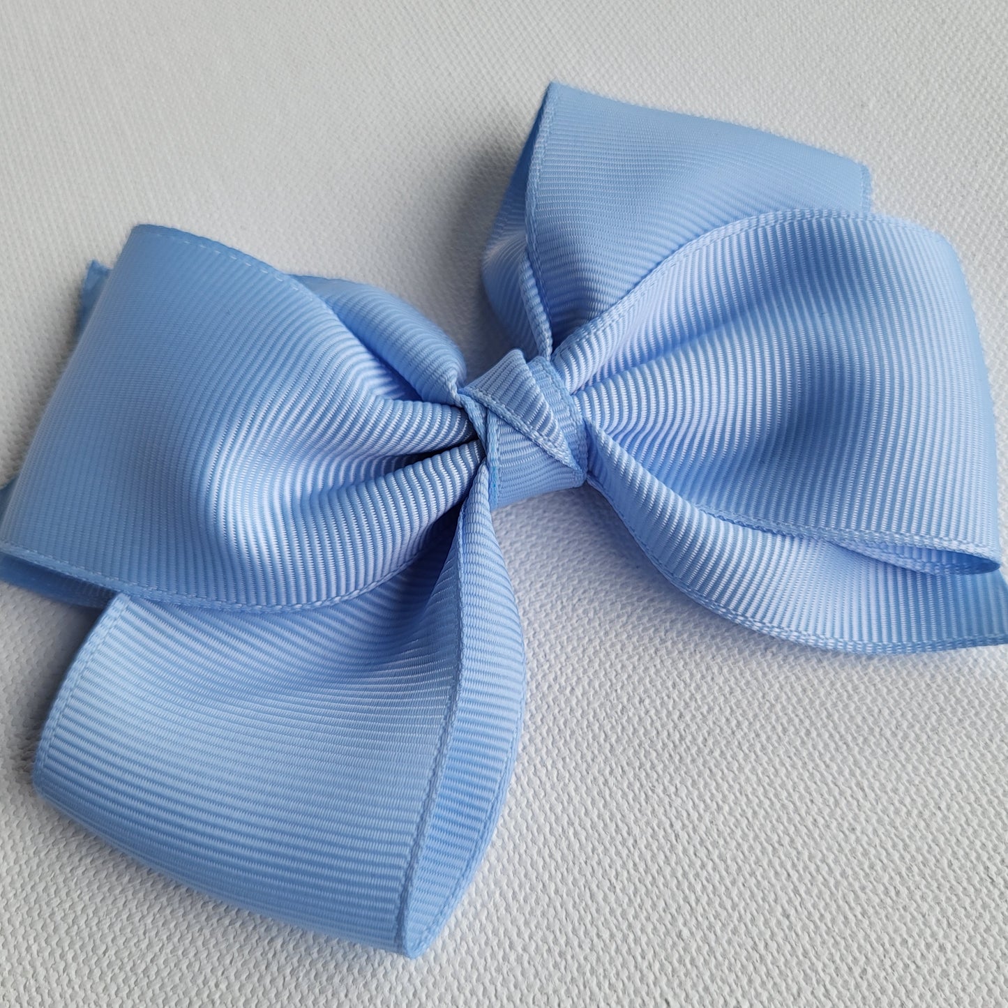 Dusty Blue Hair Bow