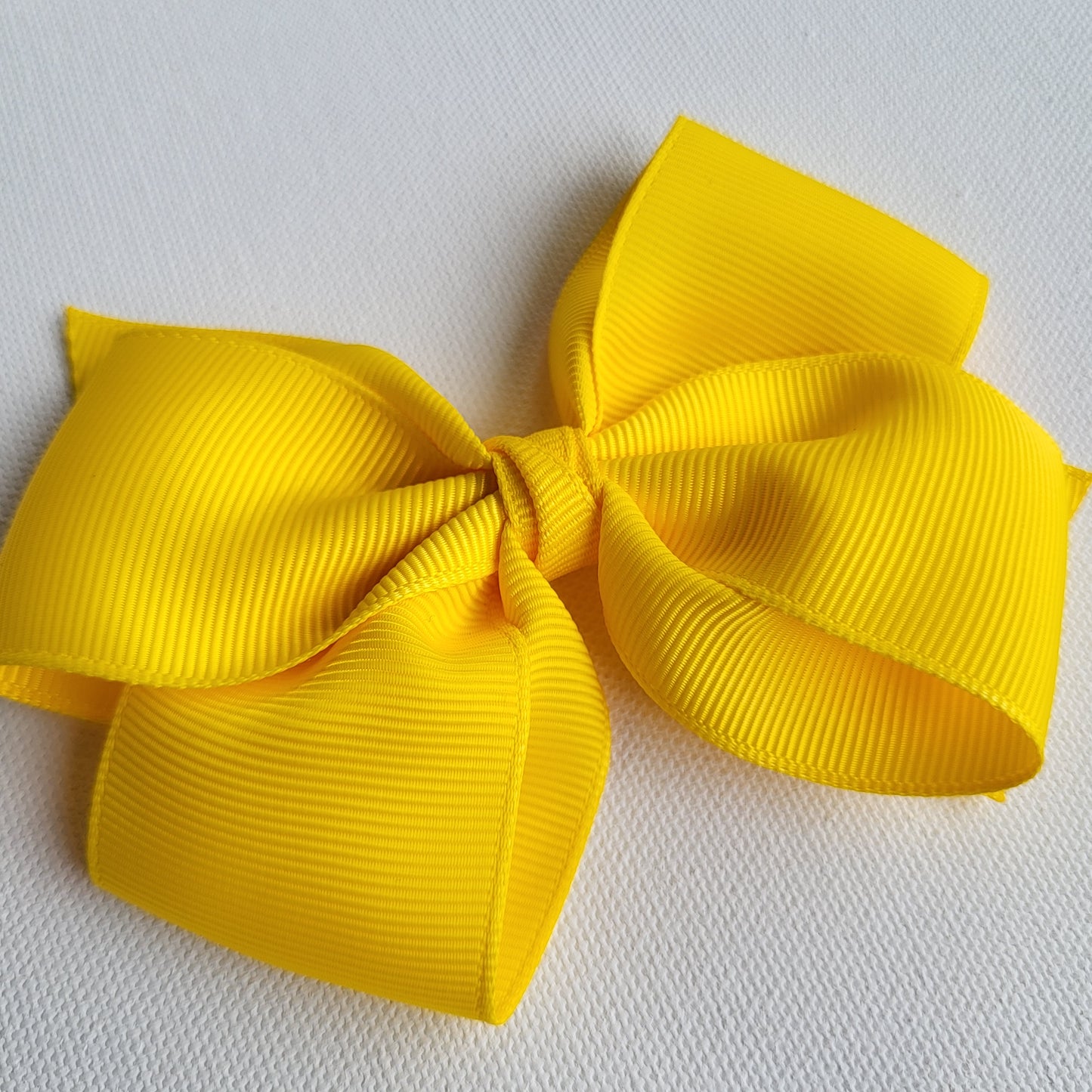 Yellow Hair Bow