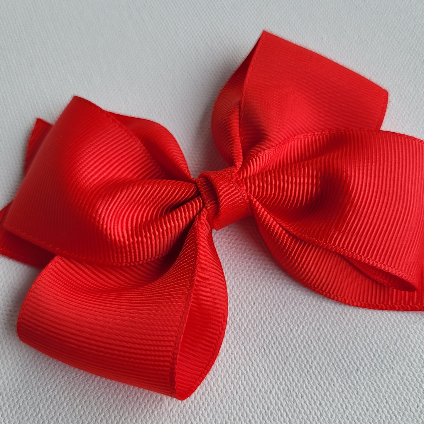 Poppy Red Hair Bow