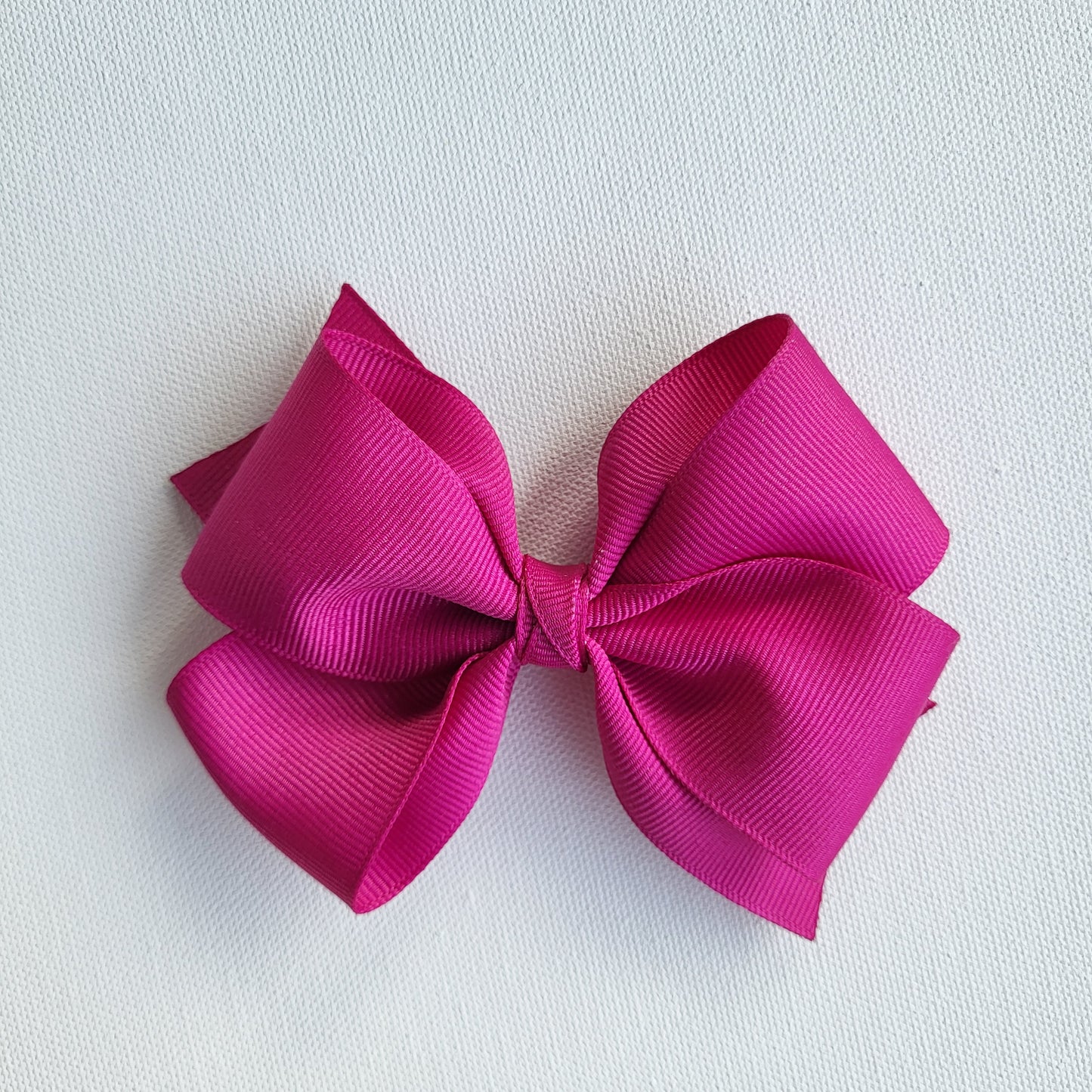 Festive Fushia Hair Bow