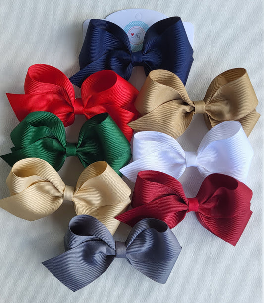 Classic Grosgrain 5 Inch Hair Bow