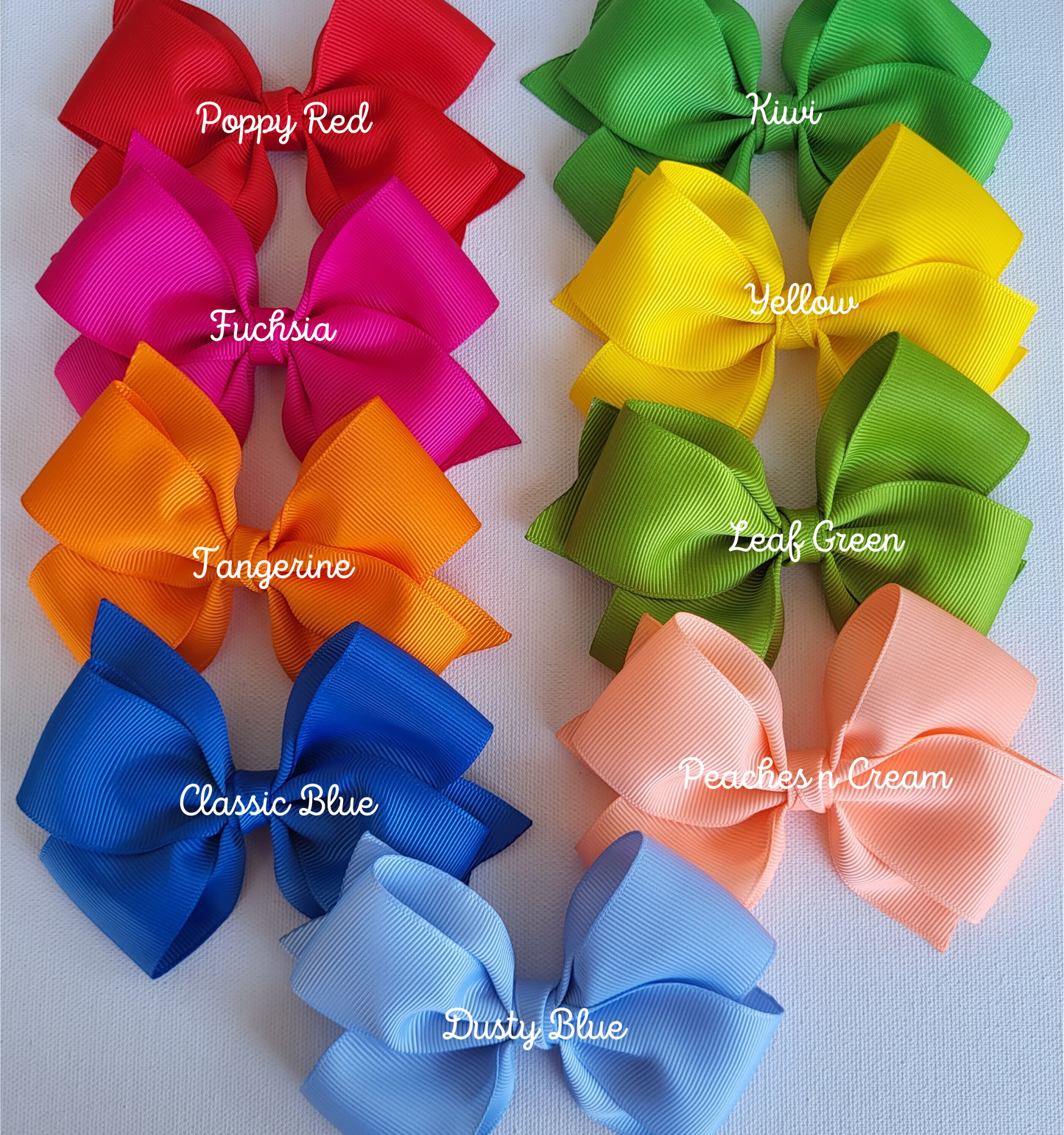 Spring & Summer Colors Hair Bows