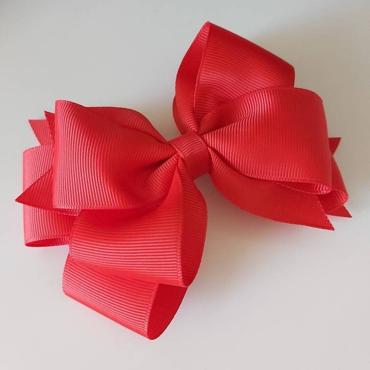 Red Hair Bow