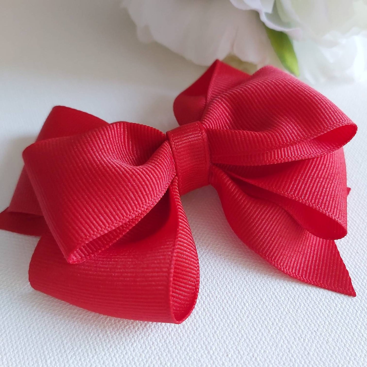 Red Hair Bow