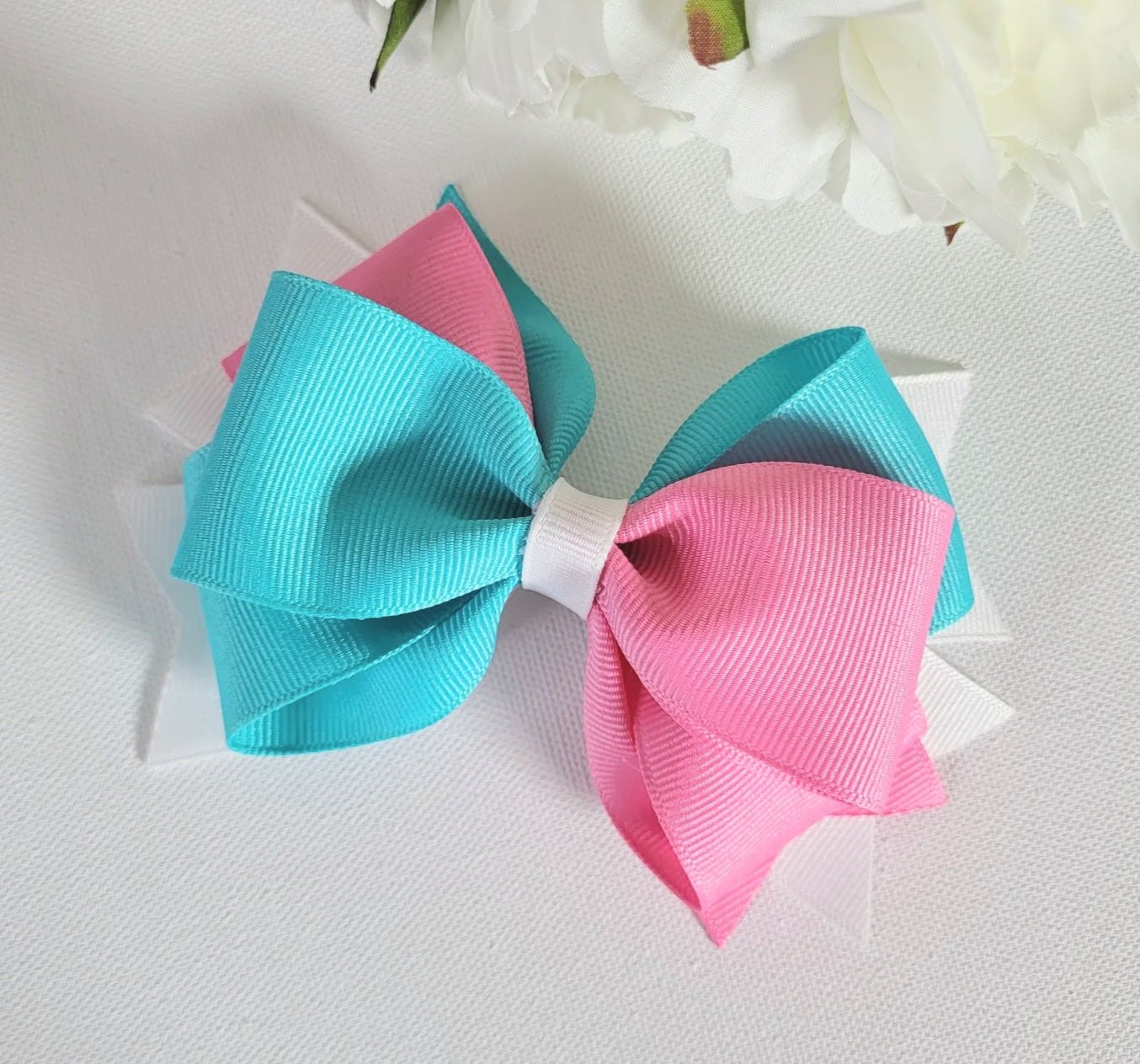 Easter Pastel Color Hair Bow